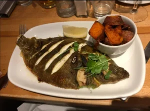 Grilled Plaice