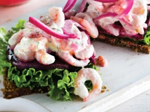 Shrimp Smørrebrød